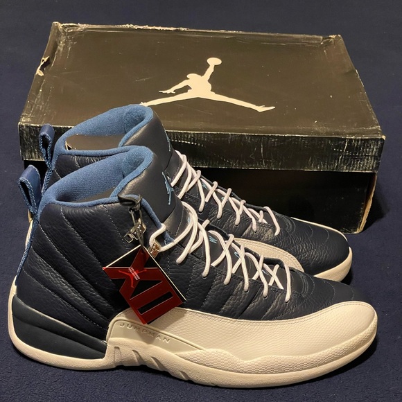 jordan 12 retro blue obsidian